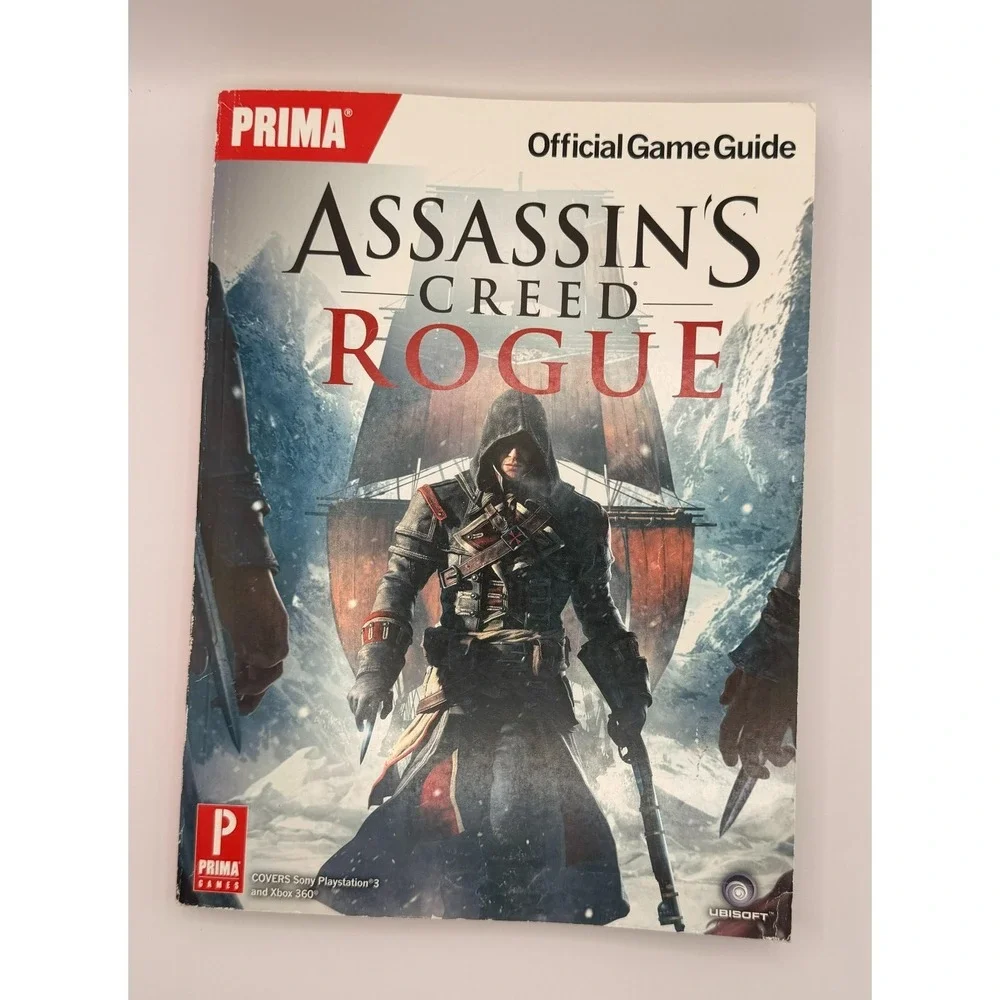 Assassin's Creed Rogue Official Game Guide Prima PS3 Xbox 360 Walkthrough Book‎